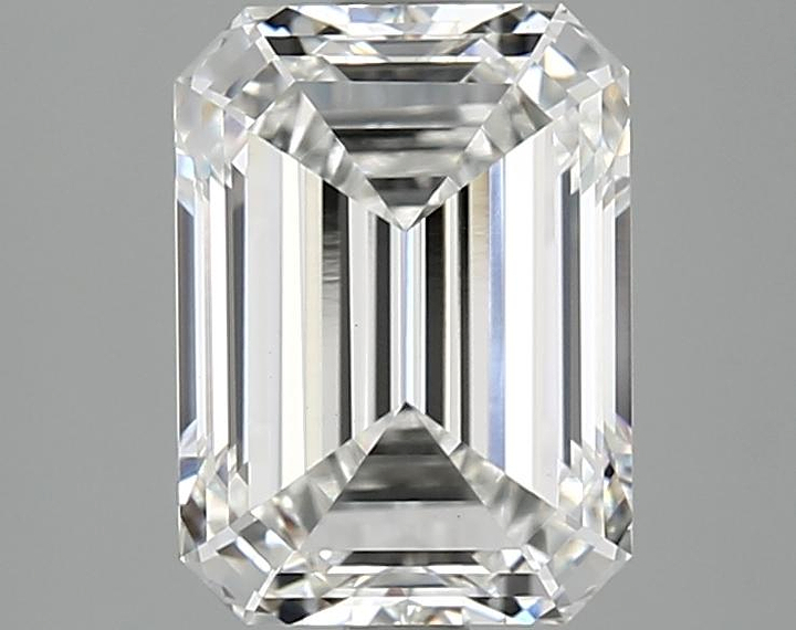 2.9 Carat Emerald Shaped Excellent Cut VVS2 IGI Certified Lab Grown Diamond