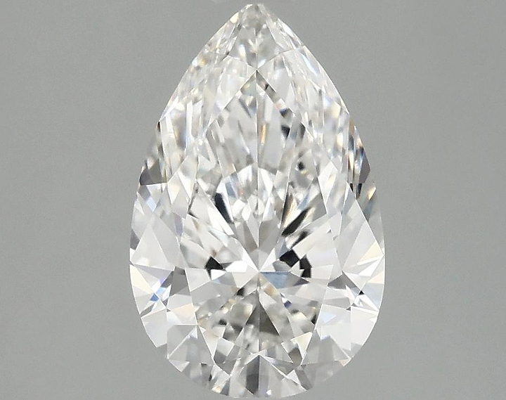 2.09 Carat Pear Shaped Ideal Cut VVS2 IGI Certified Lab Grown Diamond