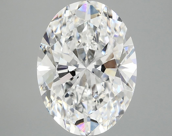 4.02 Carat Oval Shaped Excellent Cut VVS2 IGI Certified Lab Grown Diamond