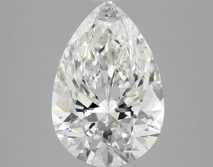 3.09 Carat Pear Shaped Excellent Cut VS1 IGI Certified Lab Grown Diamond
