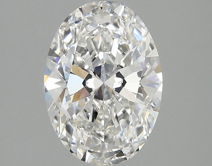 1.5 Carat Oval Shaped Ideal Cut VVS1 IGI Certified Lab Grown Diamond