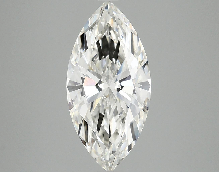 3.02 Carat Marquise Shaped Excellent Cut VS1 IGI Certified Lab Grown Diamond