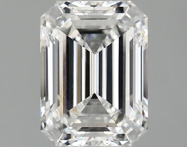 2.1 Carat Emerald Shaped Excellent Cut VS2 IGI Certified Lab Grown Diamond