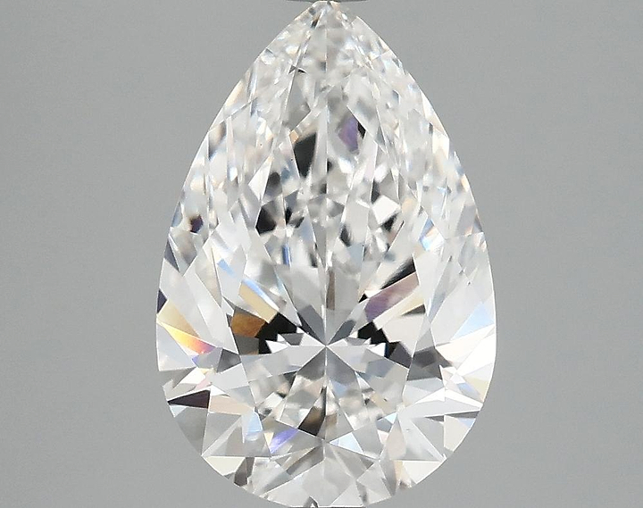 3.05 Carat Pear Shaped Excellent Cut VS1 IGI Certified Lab Grown Diamond