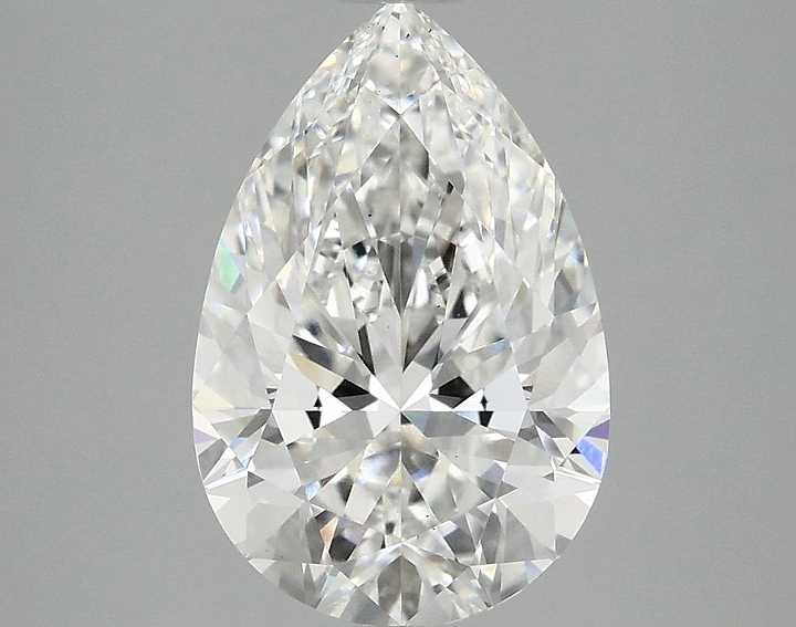 3.01 Carat Pear Shaped Excellent Cut VS1 IGI Certified Lab Grown Diamond