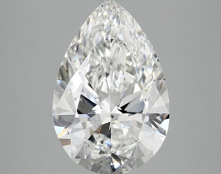 3.02 Carat Pear Shaped Excellent Cut VS1 IGI Certified Lab Grown Diamond