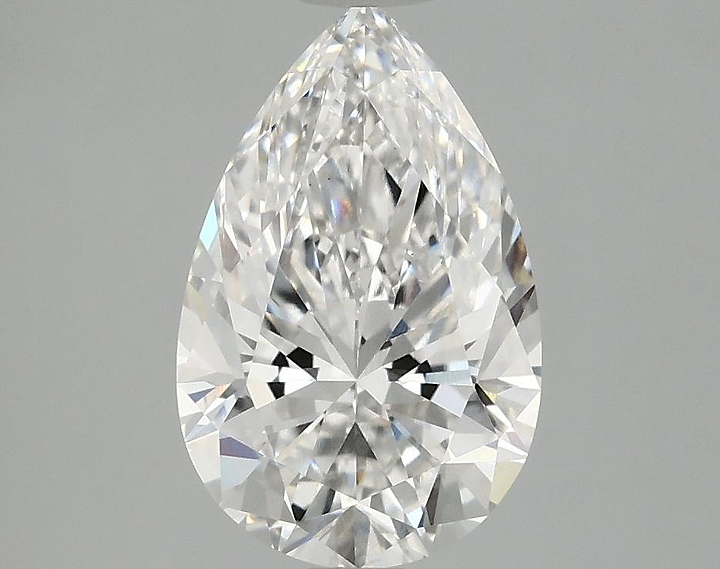 2.1 Carat Pear Shaped Ideal Cut VS1 IGI Certified Lab Grown Diamond