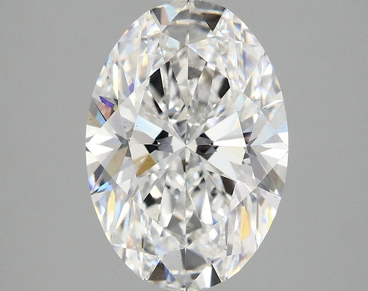 3.05 Carat Oval Shaped Ideal Cut VS2 IGI Certified Lab Grown Diamond
