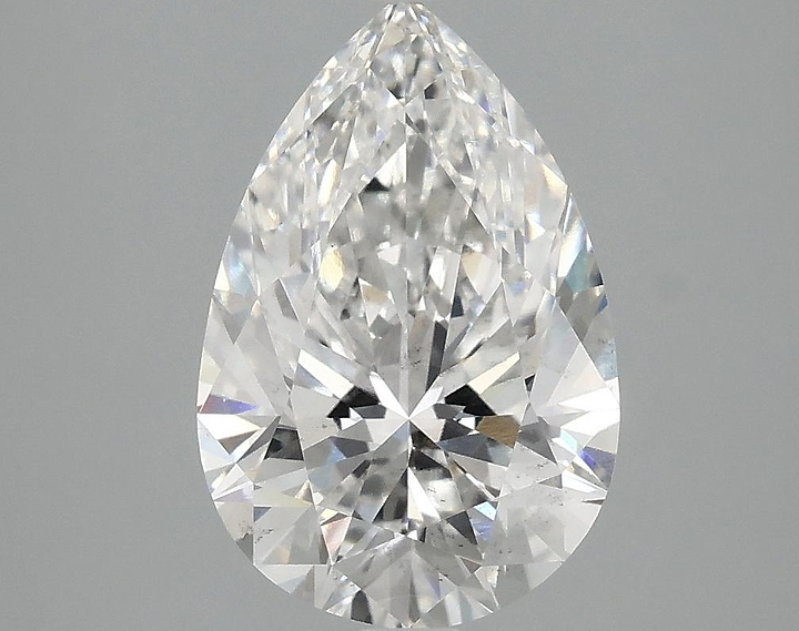2.53 Carat Pear Shaped Excellent Cut SI1 IGI Certified Lab Grown Diamond