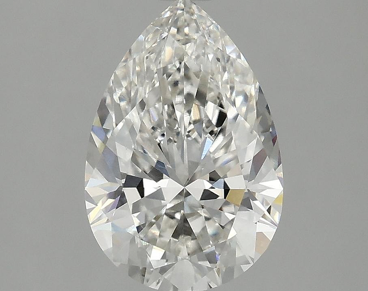 2.08 Carat Pear Shaped Excellent Cut VS1 IGI Certified Lab Grown Diamond
