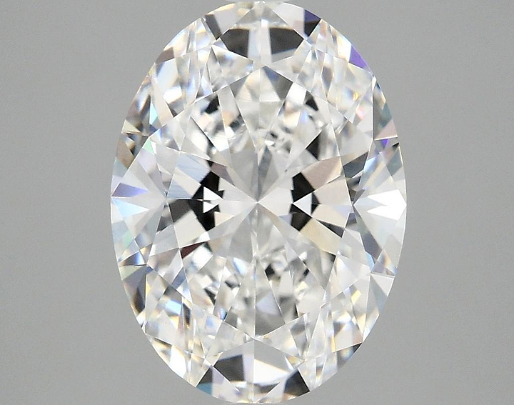 3.08 Carat Oval Shaped Excellent Cut VVS2 IGI Certified Lab Grown Diamond