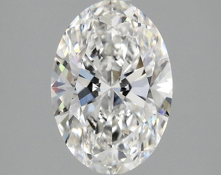 2.07 Carat Oval Shaped Ideal Cut VVS2 IGI Certified Lab Grown Diamond
