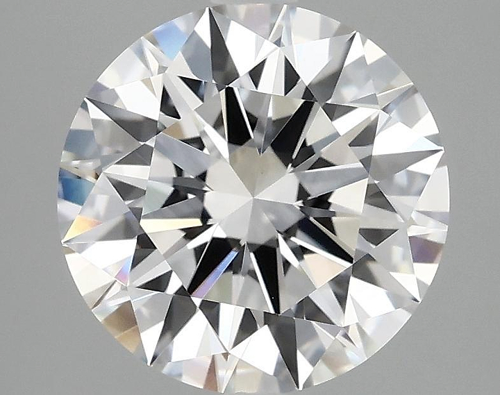 2.86 Carat Round Shaped Ideal Cut VVS2 IGI Certified Lab Grown Diamond