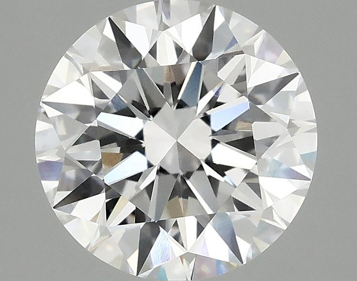2.09 Carat Round Shaped Ideal Cut VVS2 IGI Certified Lab Grown Diamond
