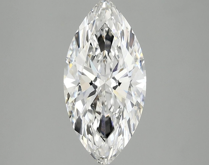 1.9 Carat Marquise Shaped Ideal Cut VVS2 IGI Certified Lab Grown Diamond