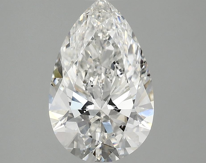 2.0 Carat Pear Shaped Ideal Cut VVS2 IGI Certified Lab Grown Diamond