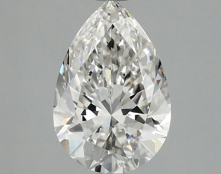 2.04 Carat Pear Shaped Excellent Cut VS1 IGI Certified Lab Grown Diamond