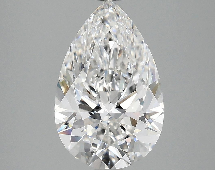 3.04 Carat Pear Shaped Ideal Cut VS1 IGI Certified Lab Grown Diamond