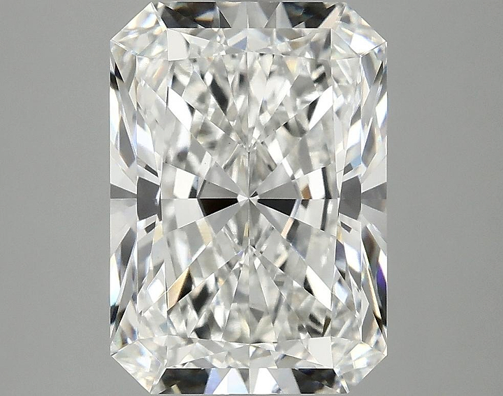 4.16 Carat Radiant Shaped Ideal Cut VVS2 IGI Certified Lab Grown Diamond