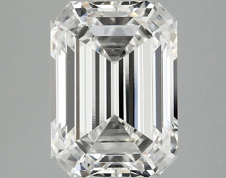 3.08 Carat Emerald Shaped Excellent Cut VVS2 IGI Certified Lab Grown Diamond