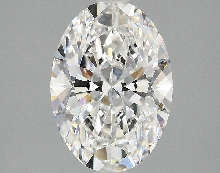 2.03 Carat Oval Shaped Ideal Cut VVS2 IGI Certified Lab Grown Diamond