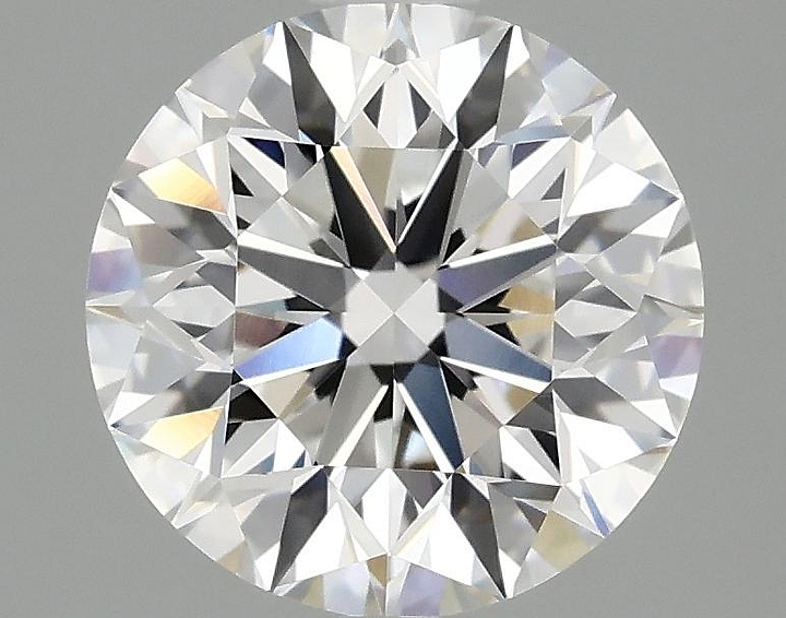 2.07 Carat Round Shaped Excellent Cut VVS2 IGI Certified Lab Grown Diamond