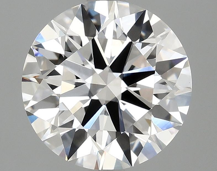 2.56 Carat Round Shaped Ideal Cut VVS2 IGI Certified Lab Grown Diamond