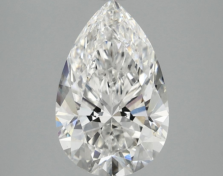 3.09 Carat Pear Shaped Ideal Cut VS1 IGI Certified Lab Grown Diamond