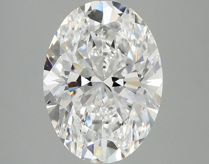 3.08 Carat Oval Shaped Excellent Cut VVS2 IGI Certified Lab Grown Diamond