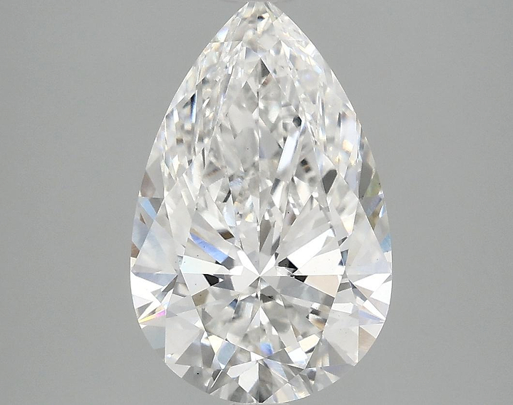 3.06 Carat Pear Shaped Ideal Cut VS1 IGI Certified Lab Grown Diamond