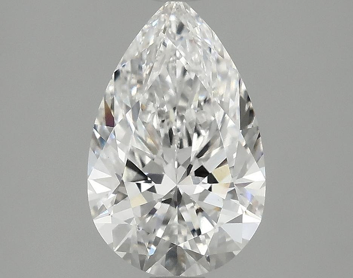 2.06 Carat Pear Shaped Ideal Cut VS1 IGI Certified Lab Grown Diamond