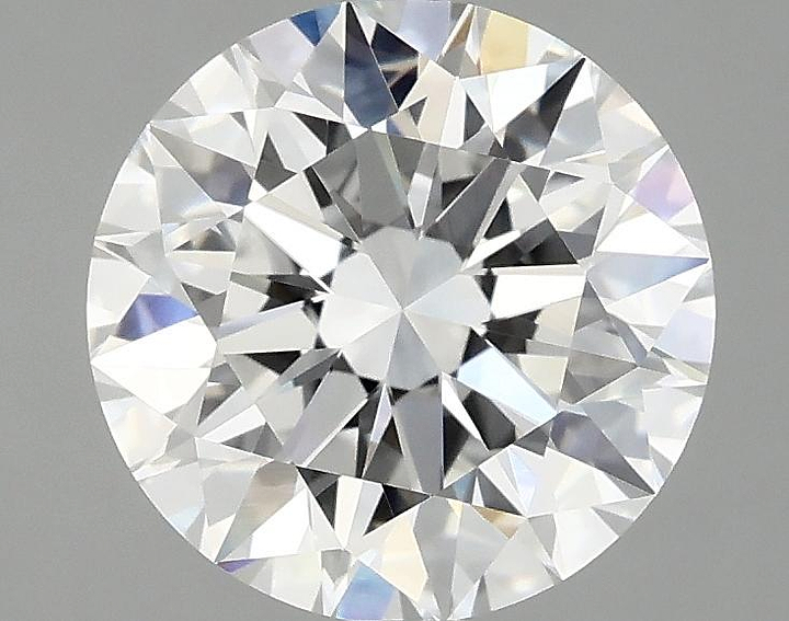 2.53 Carat Round Shaped Ideal Cut VVS2 IGI Certified Lab Grown Diamond