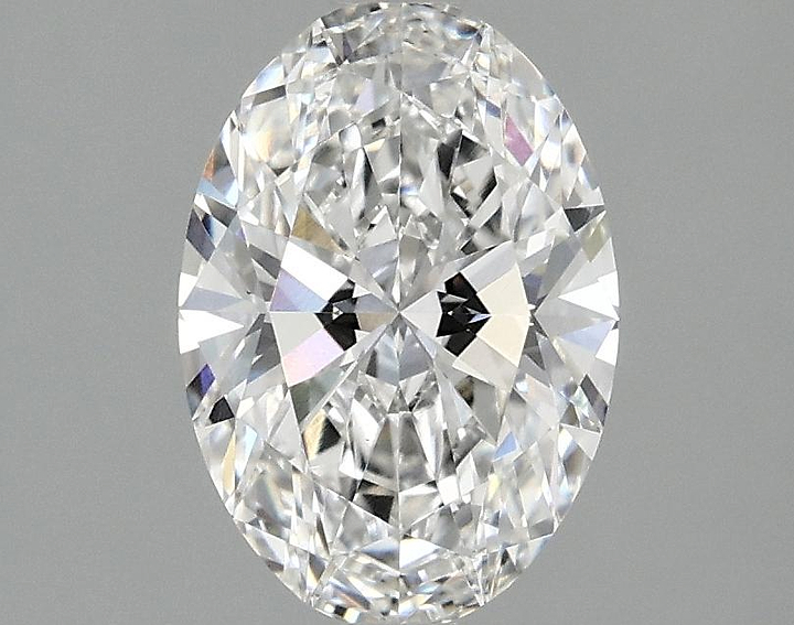 1.53 Carat Oval Shaped Ideal Cut VVS2 IGI Certified Lab Grown Diamond