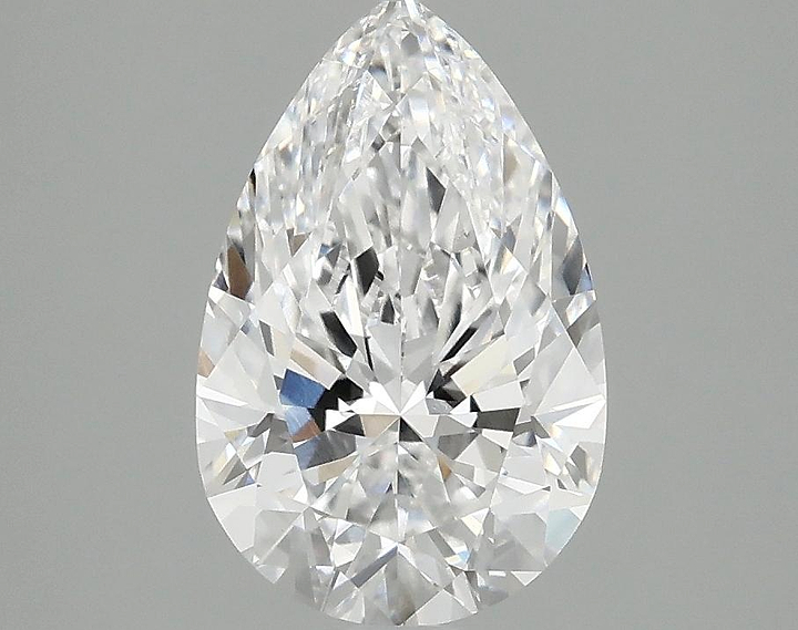 2.02 Carat Pear Shaped Ideal Cut VVS2 IGI Certified Lab Grown Diamond