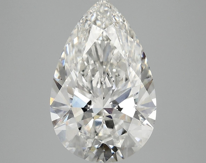4.09 Carat Pear Shaped Ideal Cut VS1 IGI Certified Lab Grown Diamond