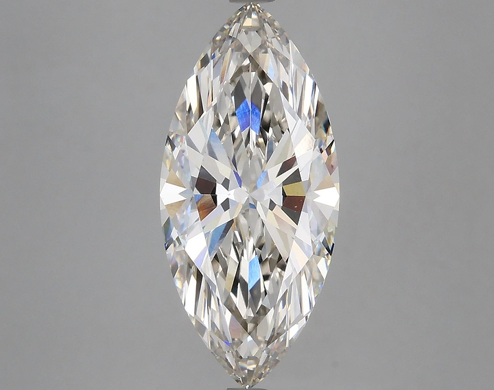 4.25 Carat Marquise Shaped Excellent Cut VVS2 IGI Certified Lab Grown Diamond