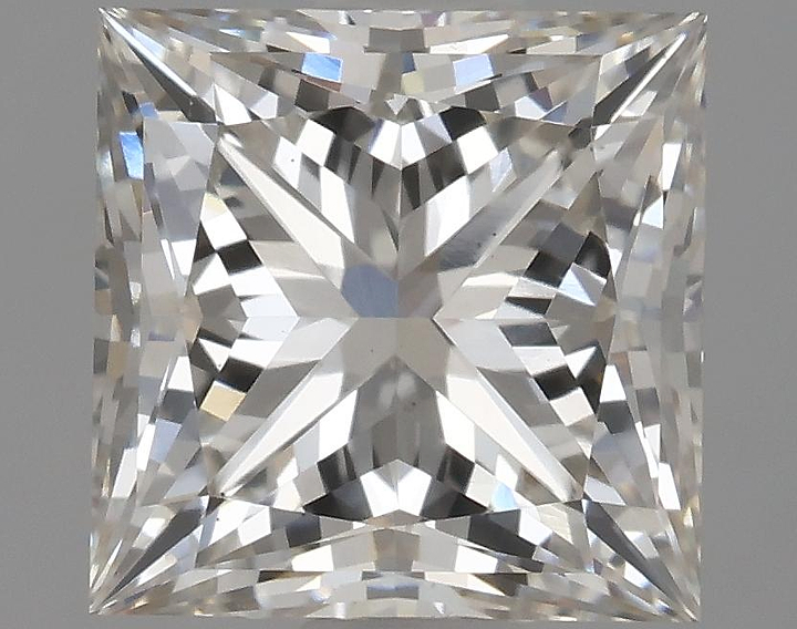 2.18 Carat Princess Shaped Ideal Cut VS1 IGI Certified Lab Grown Diamond