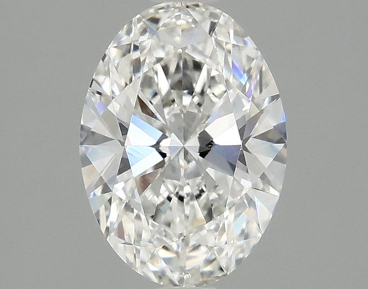 1.34 Carat Oval Shaped Ideal Cut VVS2 IGI Certified Lab Grown Diamond