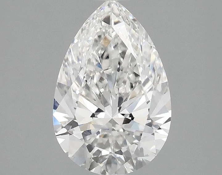 1.98 Carat Pear Shaped Excellent Cut VVS2 IGI Certified Lab Grown Diamond