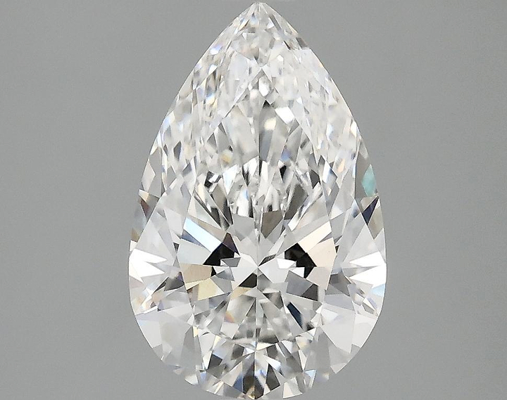 2.03 Carat Pear Shaped Ideal Cut VVS2 IGI Certified Lab Grown Diamond