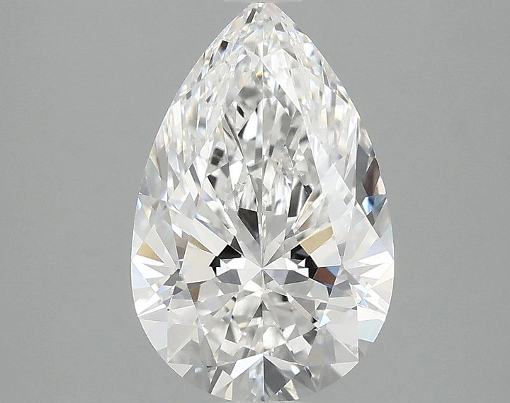 2.09 Carat Pear Shaped Ideal Cut VVS2 IGI Certified Lab Grown Diamond