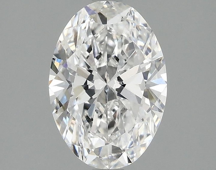 1.64 Carat Oval Shaped Ideal Cut VVS2 IGI Certified Lab Grown Diamond