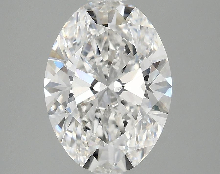 2.5 Carat Oval Shaped Excellent Cut VS1 IGI Certified Lab Grown Diamond