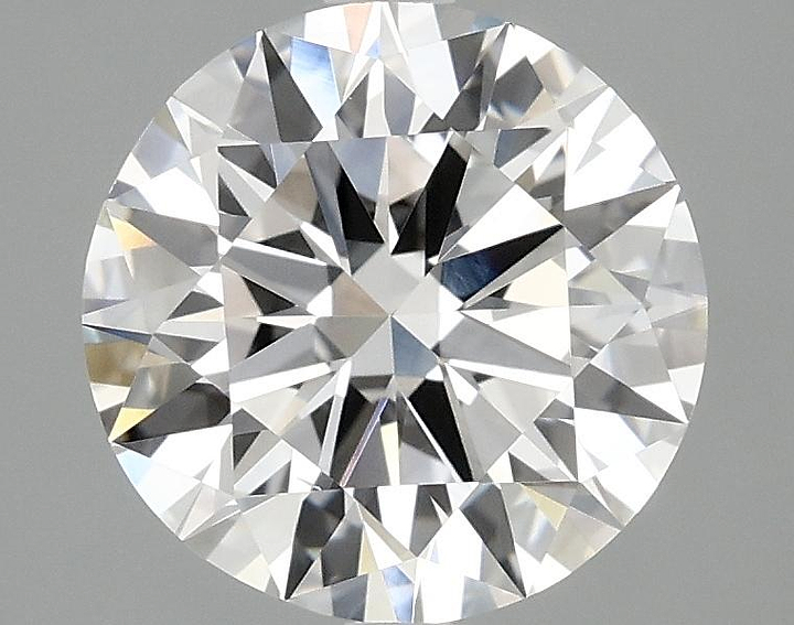 2.5 Carat Round Shaped Ideal Cut VS1 IGI Certified Lab Grown Diamond