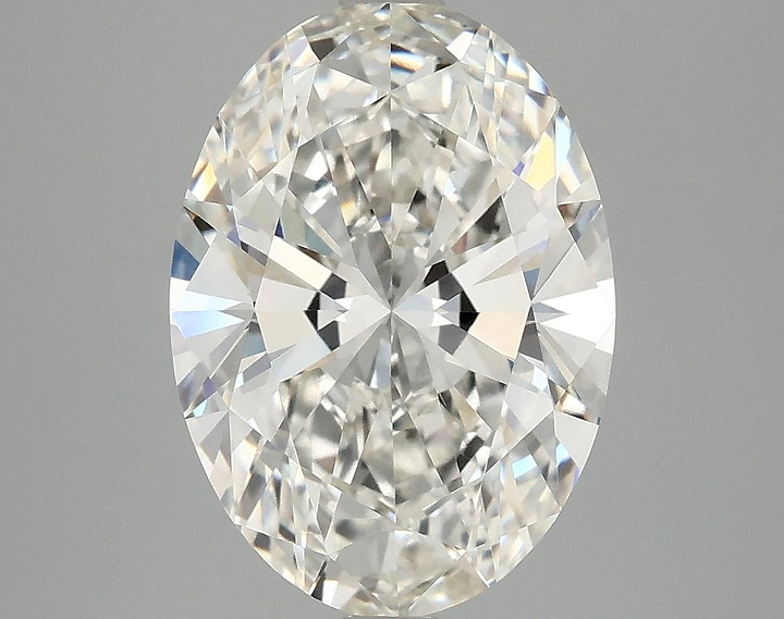 3.83 Carat Oval Shaped Ideal Cut VVS2 IGI Certified Lab Grown Diamond
