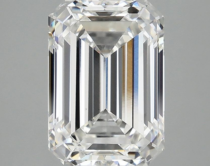 3.06 Carat Emerald Shaped Ideal Cut VS1 IGI Certified Lab Grown Diamond