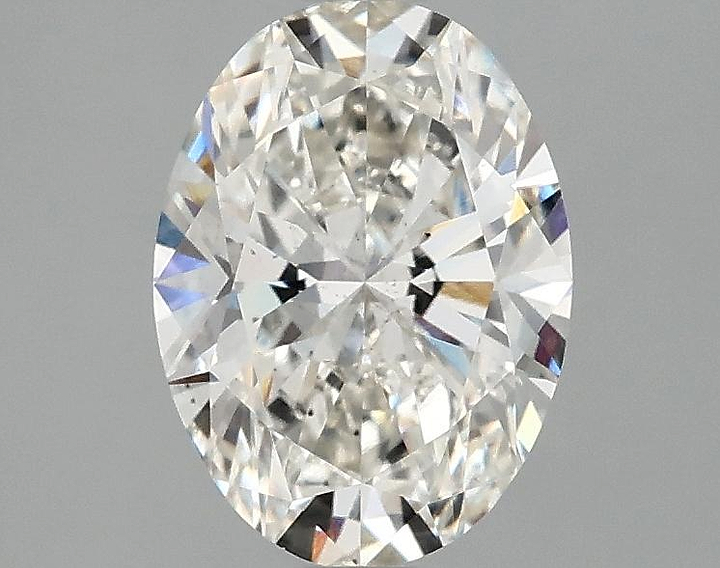1.58 Carat Oval Shaped Excellent Cut SI1 IGI Certified Lab Grown Diamond
