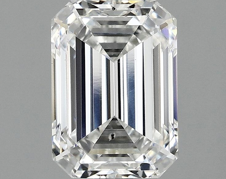 2.05 Carat Emerald Shaped Ideal Cut VS2 IGI Certified Lab Grown Diamond