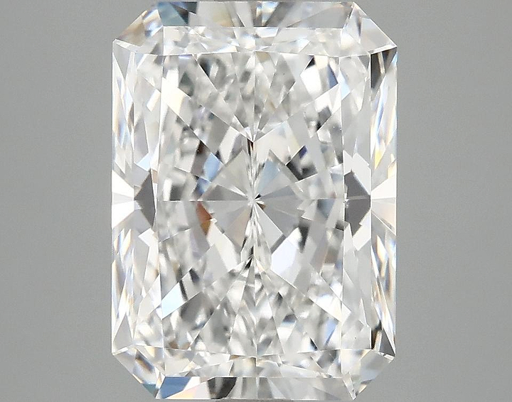 3.97 Carat Radiant Shaped Ideal Cut VVS2 IGI Certified Lab Grown Diamond