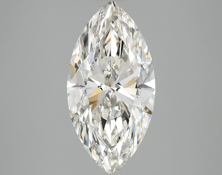 2.98 Carat Marquise Shaped Ideal Cut VVS2 IGI Certified Lab Grown Diamond